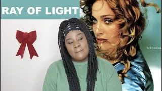 Madonna - Ray of Light Album |REACTION|