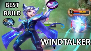 WINDTALKER IS BEST ITEM FOR HARITH - GLOBAL 1 HARITH GAMEPLAY FARMING MMR - MOBILE LEGENDS