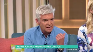 Phillip Schofield dropped hints and predicted his future during Kerry Katona interview