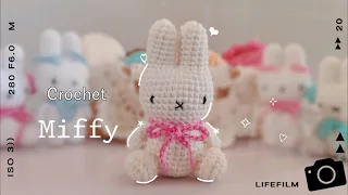 Crochet Miffy♡♡♡ #crochet #handmade #diy