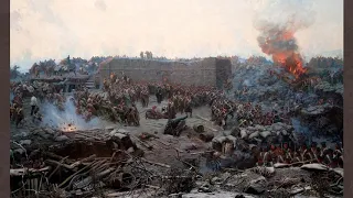 Франц Рубо (1856-1928) «Оборона Севастополя  Крымская война (1853-1856)»