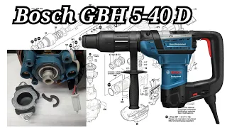Fix Hammer Drill Bosch GBH 5-40 D, Speed Regulator Not Working