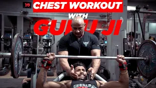 Plateau Busting CHEST WORKOUT with MR OLYMPIA (power lifting) | EP 5 | REAL TRAINING