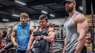 TRISTYN LEE & ANTHONY MANTELLO TRAIN ARMS ft. Bradley Martyn