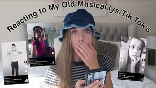 Reacting to my old musical.lys! *embarrassing*