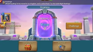 VERGEWAY - CHAPTER 2 STAGE 9| LORDS MOBILE