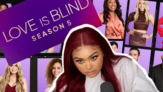 NETFLIX LOVE IS BLIND SEASON 5.... I'm losing my mind (Ep 1-7) | KennieJD