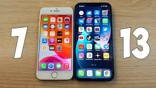 IPHONE 7 VS IPHONE 13 - ОБНОВЛЯТЬСЯ ИЛИ НЕТ? ПОЛНОЕ СРАВНЕНИЕ!