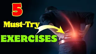 5 Quick and Easy Exercises for a Stronger Lower Back! (NO MORE PAIN!)