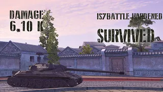 IS7 BATTLE HARDENED - 6.10K Damage - 4 Kills - World of Tanks Blitz