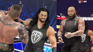Roman Reigns CM punk Bray Wyatt Vs Randy Orton AJ Style Batista