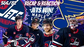 HELLEBUYCK NETS SHUTOUT IN 4-0 WIN!- 2022/23 Winnipeg Jets Game Recap&Reaction 5&6/82 (NHL News)
