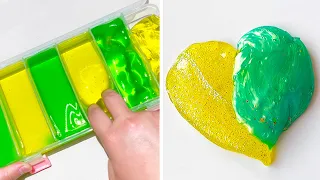 Oddly Satisfying Slime ASMR No Music Videos - Relaxing Slime 2023 #39