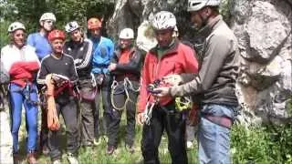Via Ferrata Accidents - here is what happens to 80kg of dead weight being dropped