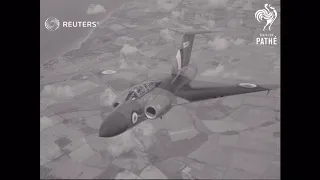 UK: AIR NEWS: JAVELINS WITH RAF: (1956)