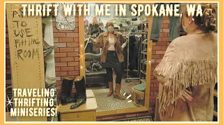 Thrift With Me! Fun & Funky Vintage Thrift Store in Washington! (Spokane series 4)