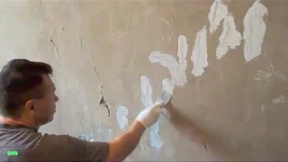 Renovating a clay house / Putty
