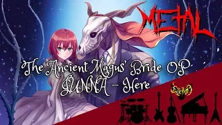 JUNNA - Here (The Ancient Magus' Bride OP Full) (feat. Rena) 【Intense Symphonic Metal Cover】