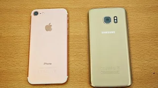 iPhone 7 vs Galaxy S7 - Review & Camera Test! (4K)