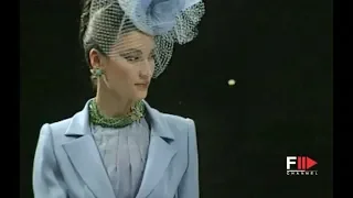 RAFFAELLA CURIEL Spring Summer 1997 Haute Couture Rome - Fashion Channel