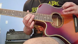 Metallica - Master of Puppets Acoustic Guitar Cover