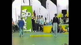 robot and popping - Palanga 1987 break dance festival