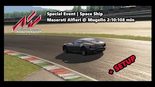 Assetto Corsa | Special Event Space Ship | Maserati Alfieri @ Mugello 2:10:108 min