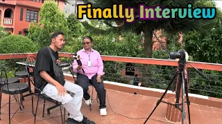 Interview Deye 1 Din Ma 2 Choti 😘🥰   Yesto Hune Raixa Interview - Nomadic Santosh 😘💝