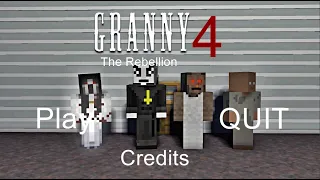 GRANNY 4 THE REBELLION MINECRAFT GAMEPLAY