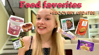 My top FOOD FAVORITES! +Recovery update//Mika Stephanie