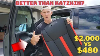 Are These Seat Covers BETTER Than Katzin? Kustom Interior Ford F150 Leather Seat Covers