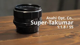 Asahi Opt. Co. Super Takumar 1:1.8/55