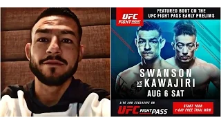 Cub Swanson Q&A before fighting Tatsuya 'Crusher' Kawajiri