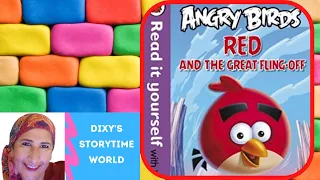 💖📚Kids Books Read Aloud:Angry Birds Red and the Great Fling-Off