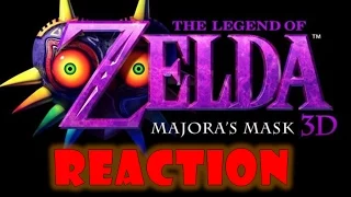 Majora's Mask 3D Trailer Reaction!