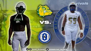 🔥 Deland vs. Osceola | 1st round Playoff Matchup | UF commit Ja'keem Jackson 2 INT's !! |