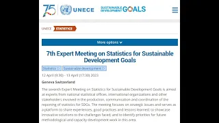 Session 5 : Expanding the SDGs monitoring with non traditional data sources