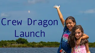 Reacting to my first SpaceX Crew Dragon Launch. "Let's light this candle!"