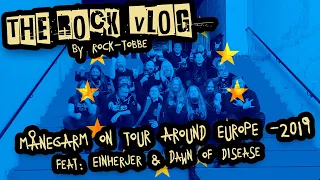 The Rock Vlog - Månegarm on tour around Europe (2019)