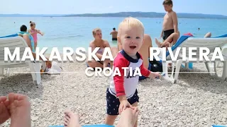 Baska Voda and Brela, Croatia:  Family Beach Days!