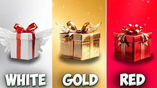 CHOOSE YOUR GIFT🎁  WHITE ,GOLD OR RED 🤍💛❤️