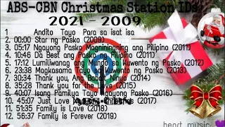 ABS CBN Christmas Station ID Non-stop Compilation (2021 - 2009)