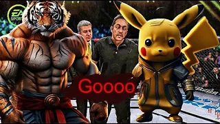 UFC Tiger Vs. Pokemon Pikachu Ea Sports