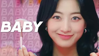 every TWICE title tracks but only when they say "BABY"