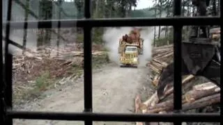 Off-highway logging trucks