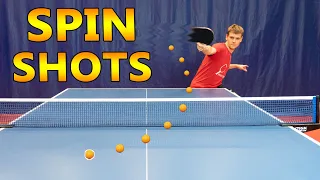 Table Tennis Spin Shots