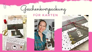 ☀️💞 Geschenkverpackung für Karten  I mit Papier von ACTION I DIY I Annilis Welt ☀️💞