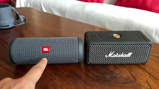 JBL Flip Essential 2  VS  Marshall Emberton - sound comparison