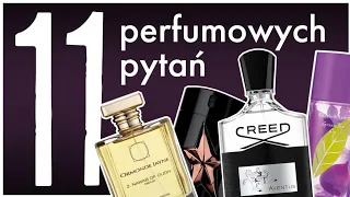 11 perfumowych pytań | moje ulubione perfumy / moje pierwsze perfumy itd. | tag perfumowy