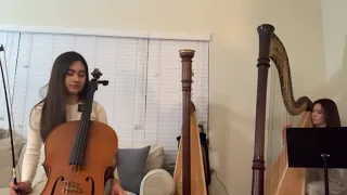 Be Still My Soul ~ Cello and Harp Duet {emily mina harp}